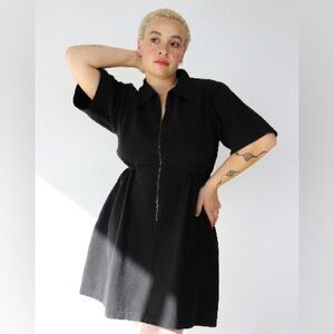 Noble utility dress - black - L